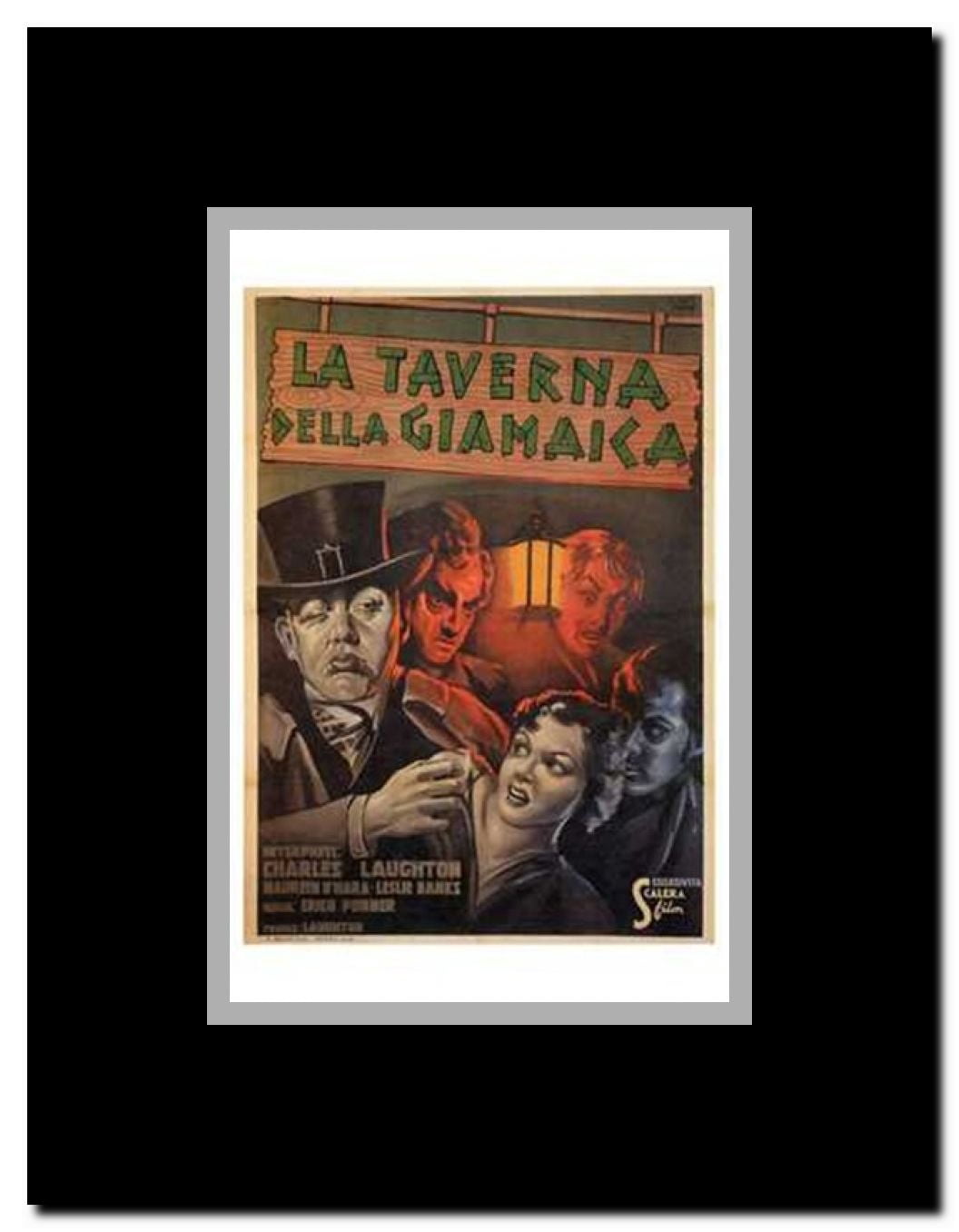 Jamaica Inn Framed Movie Poster
