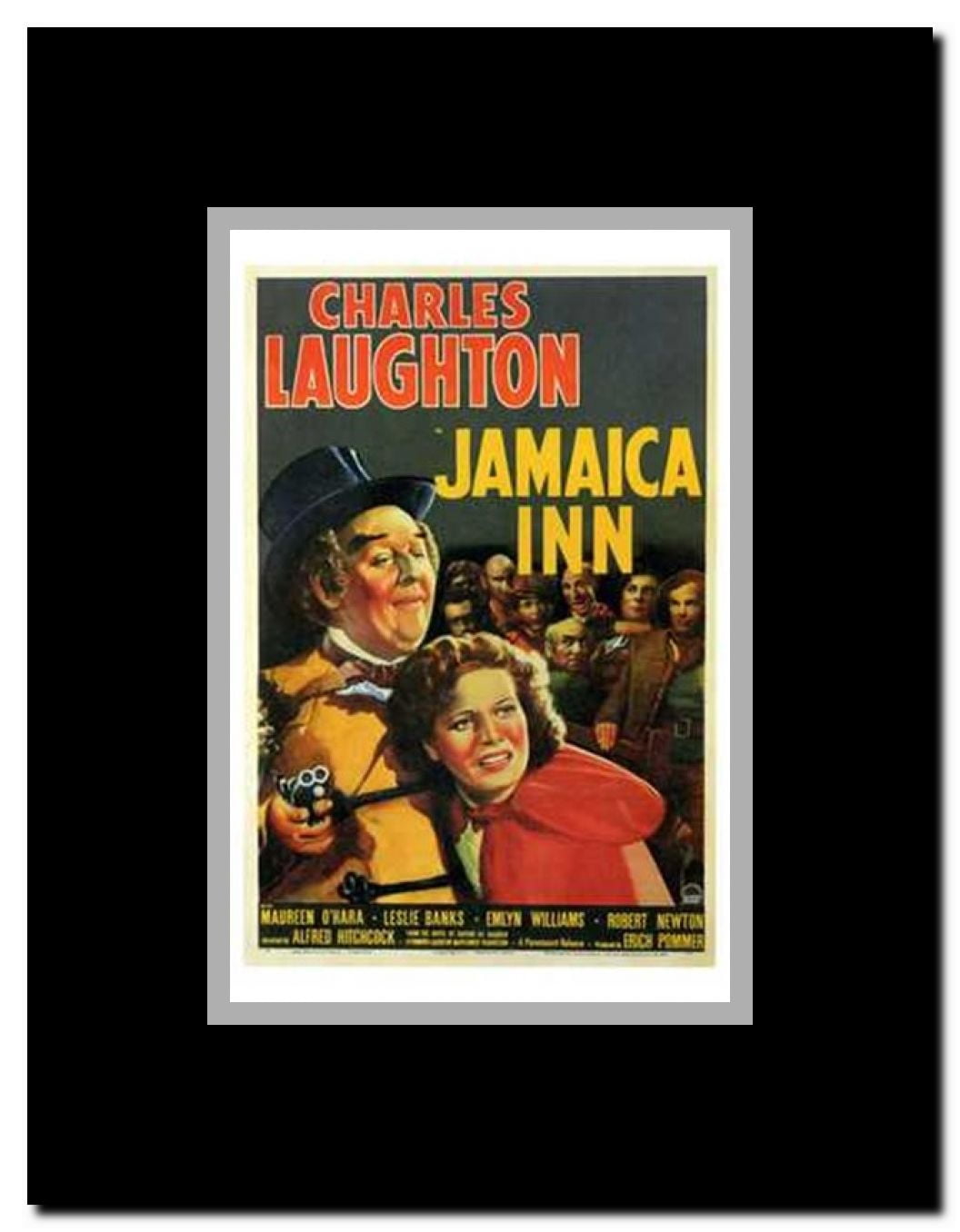 Jamaica Inn Framed Movie Poster