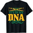 thumbnail image 1 of Jamaica It's In My DNA Jamaican Flag Pride Mens T-Shirt, 1 of 6