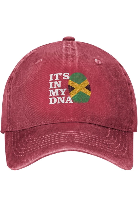 Jamaica Jamaicans DNA Flag Baseball Cap Casquette Trucker Caps Dad Hat Vintage Unisex Cotton Sport Hats