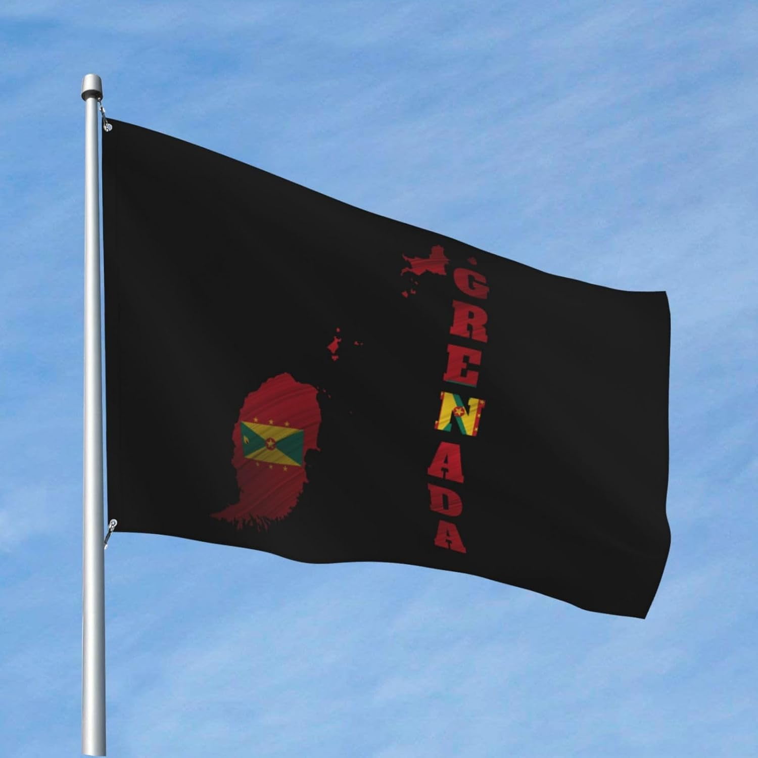 Jamaica Jamaicans Flag Map Flags 4x6 Ft Garden Flag Home House Outdoor