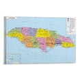 thumbnail image 1 of Jamaica Map Posters Poster Decorative Painting Canvas Wall Art Living Room Posters Bedroom Painting 12x18inch(30x45cm), 1 of 6
