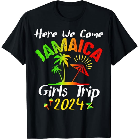 Jamaica Trip 2024 Summer Vacation Trip Jamaica Travel Girls T-Shirt