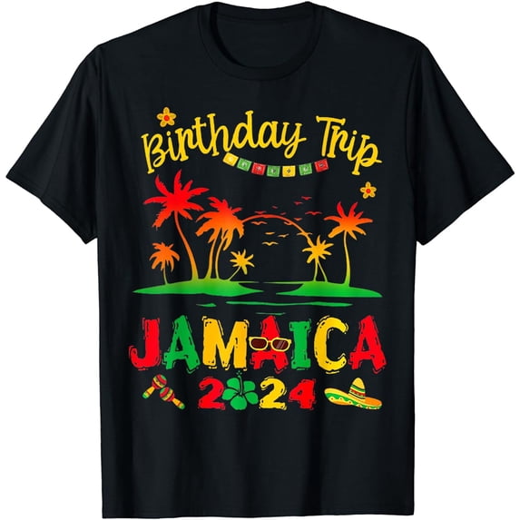 Jamaica Trip 2024 Summer Vacation Trip Jamaica Travel Girls T-Shirt