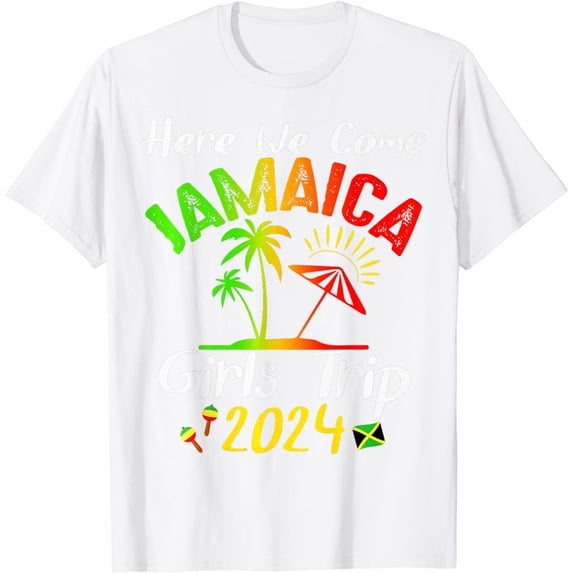 Jamaica Trip 2024 Summer Vacation Trip Jamaica Travel Girls T-Shirt