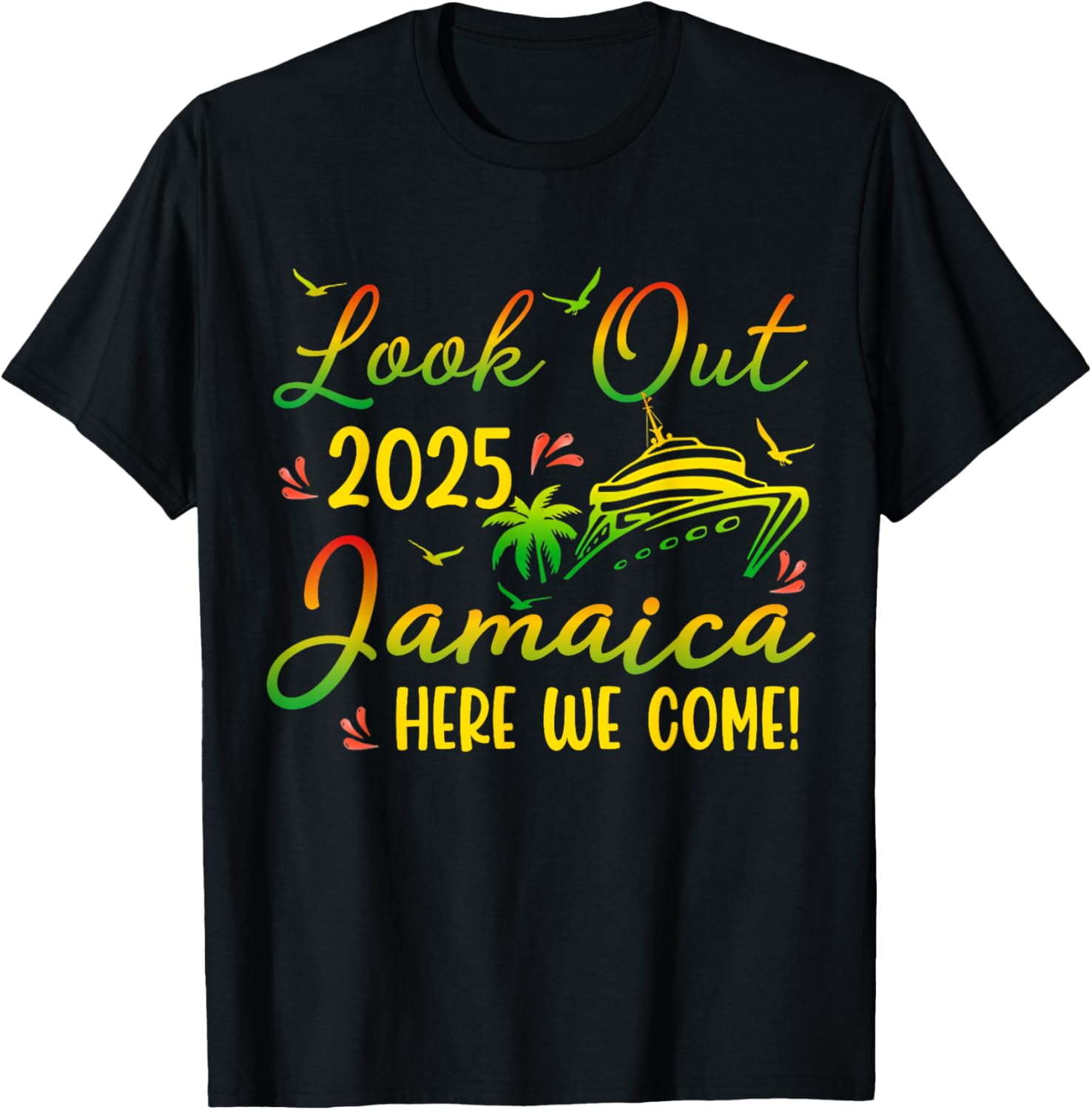Jamaica Vacation 2025 Shirt Matching Jamaican Family TShirt
