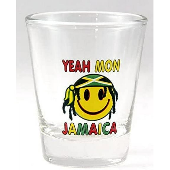 Jamaica Yeah Mon Shot Glass