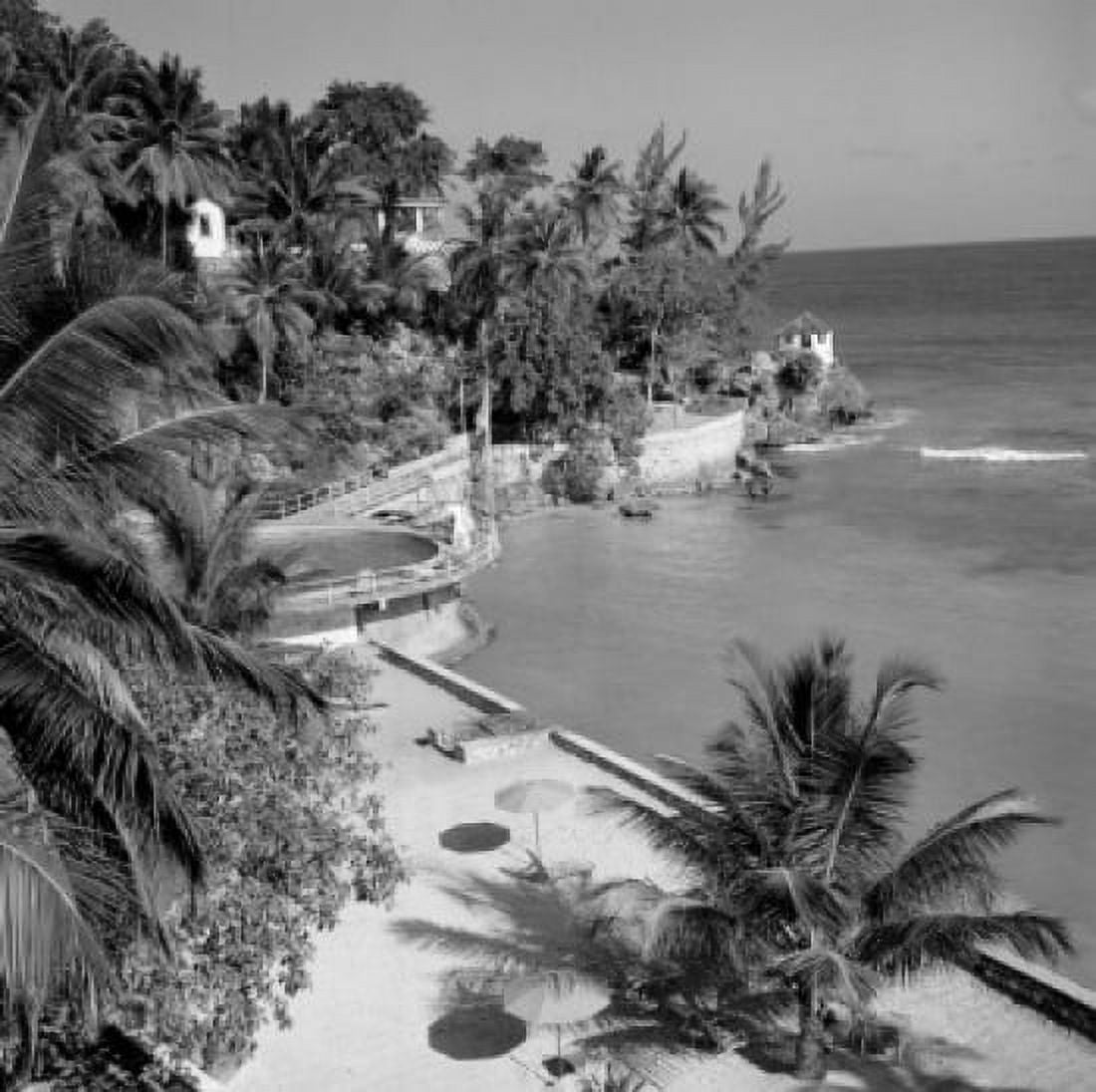 Jamaica idyllic tropical landscape Canvas Art - (18 x 24)