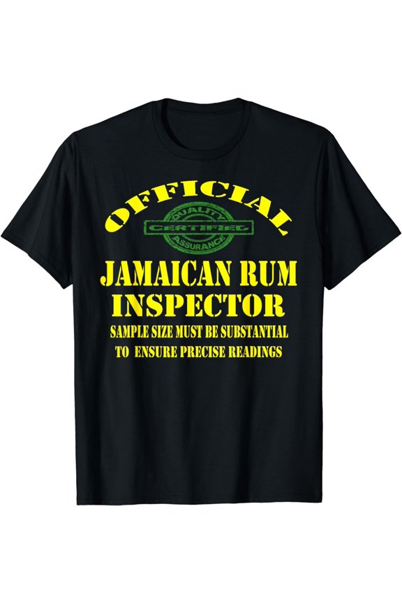 Jamaican Amber Rum Jamaican Dish Food Lover T-Shirt