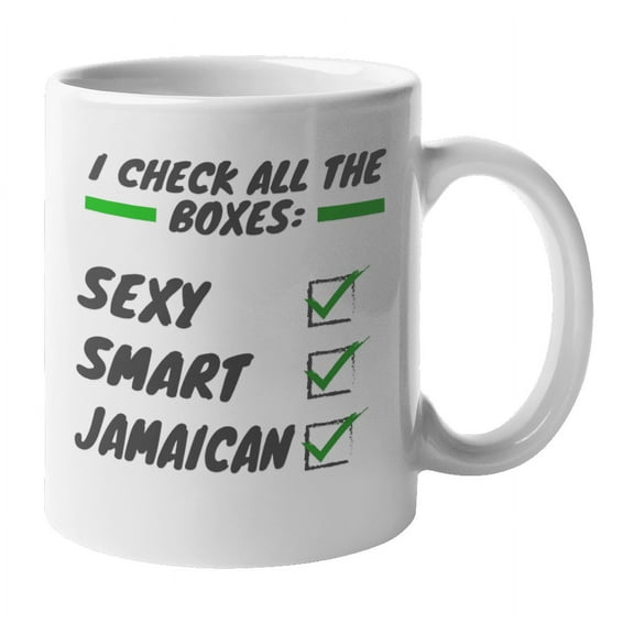 Jamaican Coffee & Tea Mug or Stuff for Souvenirs & Party Supplies (11oz)