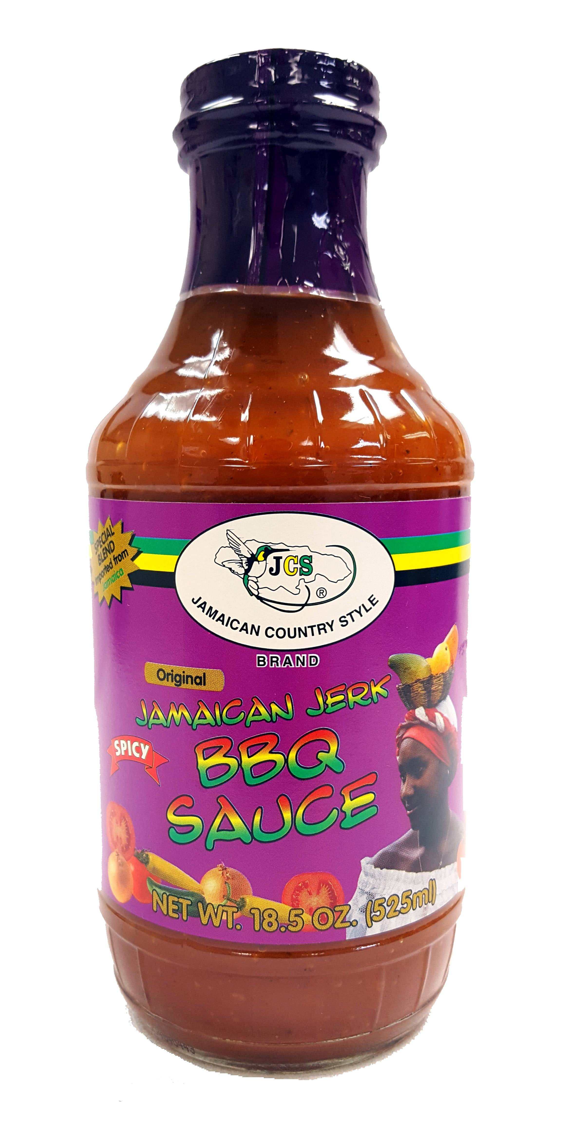 Kingston-Miami Trading Co. Jamaican Country Style Jerk BBQ Sauce, 12 oz