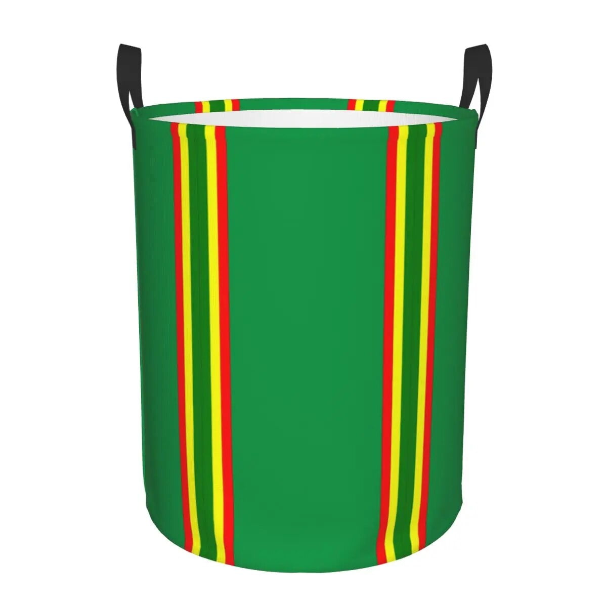 Jamaican Flag Laundry Basket Collapsible Large Capacity Clothing