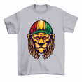 thumbnail image 1 of Jamaican Lion Reggae T-Shirt Men Women Unisex, 1 of 2
