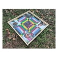 thumbnail image 1 of Jamaican Ludo Dancehall Edition (Ludi/Ludy/Loodi) | 24x24 Inch Large Board Game | Family Game Night Activity | Fun Easy Multi-Player Entertainment | Killer Beenie Man Vybz Kartel, 1 of 7