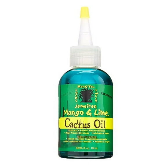 Jamaican Mango And Lime Cactus Oil For Hair, 4 oz, 2 Pack
