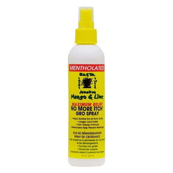 Jamaican Mango And Lime Maximum Relief No More Itch Spray Mentholated 8 oz, 3 Pack
