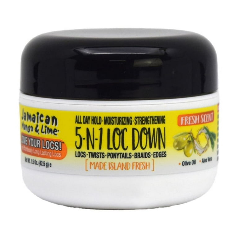 JAMAICAN MANGO & LIME 5 In 1 Loc Down Mega Firm Holding Gel JAMAICAN MANGO & LIME 5 In 1 Loc Down Mega Firm Holding Gel
