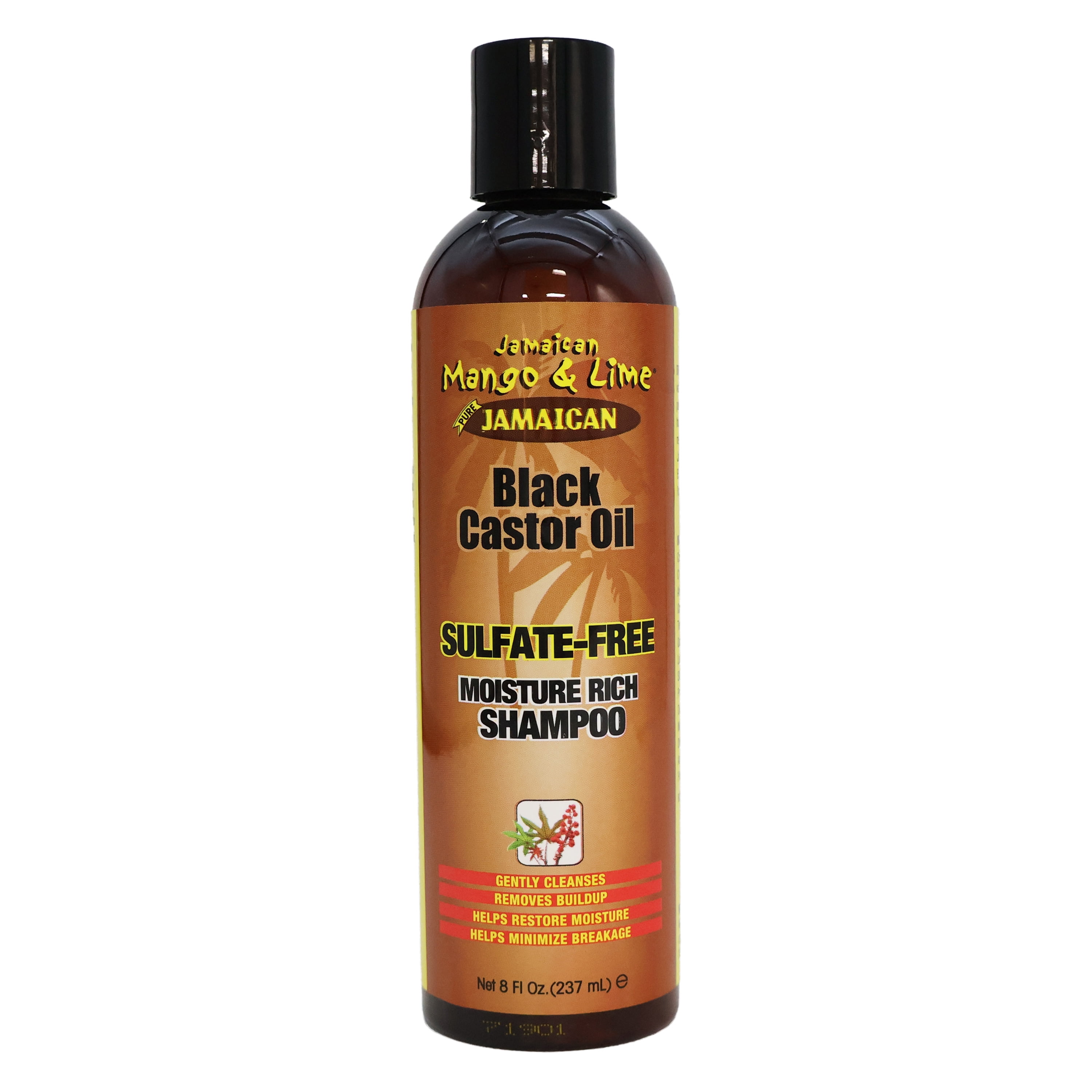 JAMAICAN MANGO & LIME Black Castor Oil Sulfate Free Shampoo (8oz) JAMAICAN MANGO & LIME Black Castor Oil Sulfate Free Shampoo (8oz)