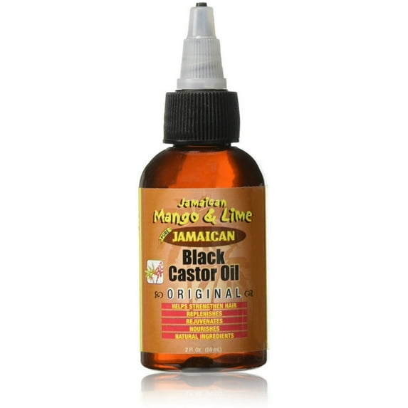 Jamaican Mango & Lime Black Original Castor Oil 2 oz - (Pack of 3)