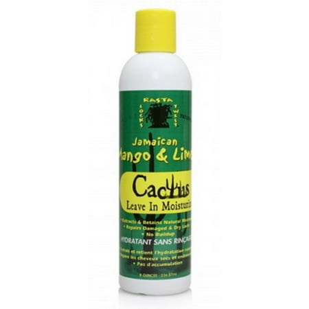 Jamaican Mango & Lime Cactus Leave In Moisturizer, 8 oz (Pack of 6)