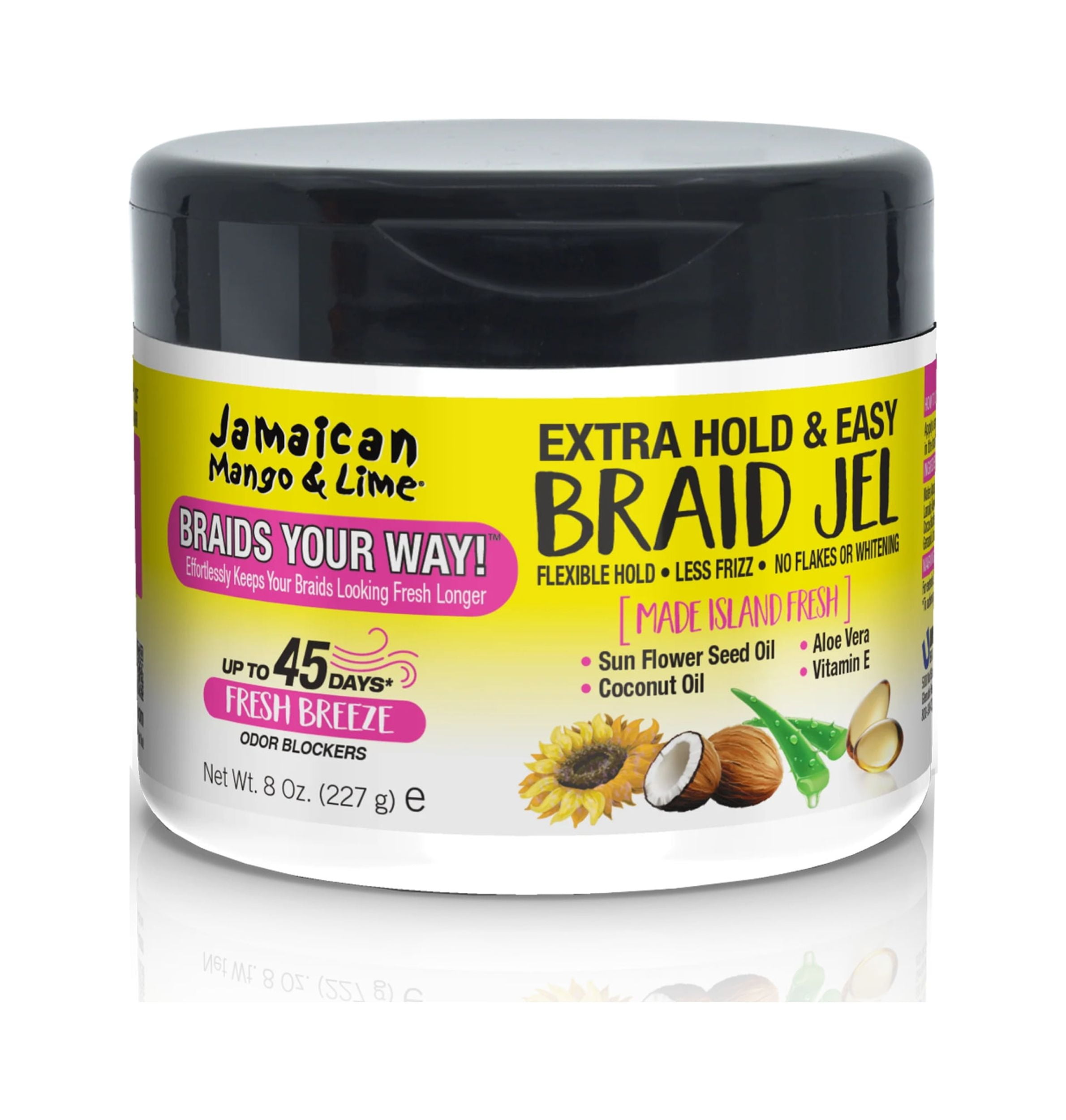 Jamaican Mango Lime Braid Your Way Braid Jel 8 oz