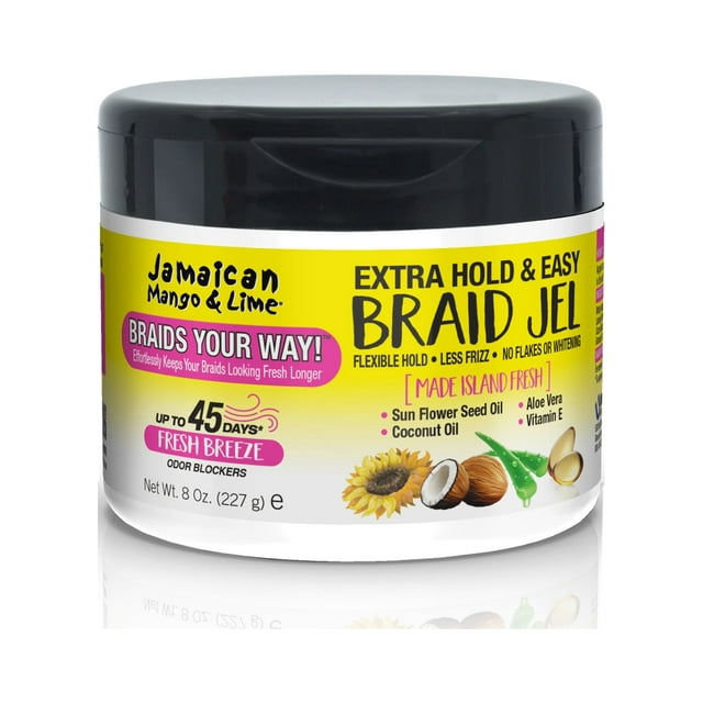 Jamaican Mango Lime Braid Your Way Braid Jel 8 oz