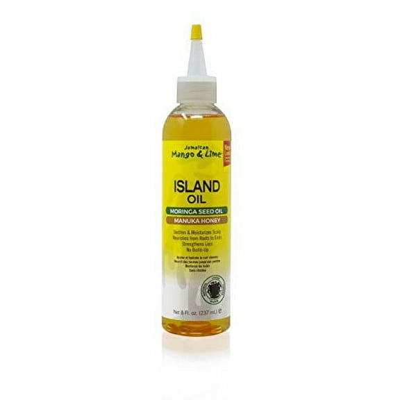 Jamaican Mango Lime "Island Oil, Scalp Oil" 8 Oz., Pack of 2