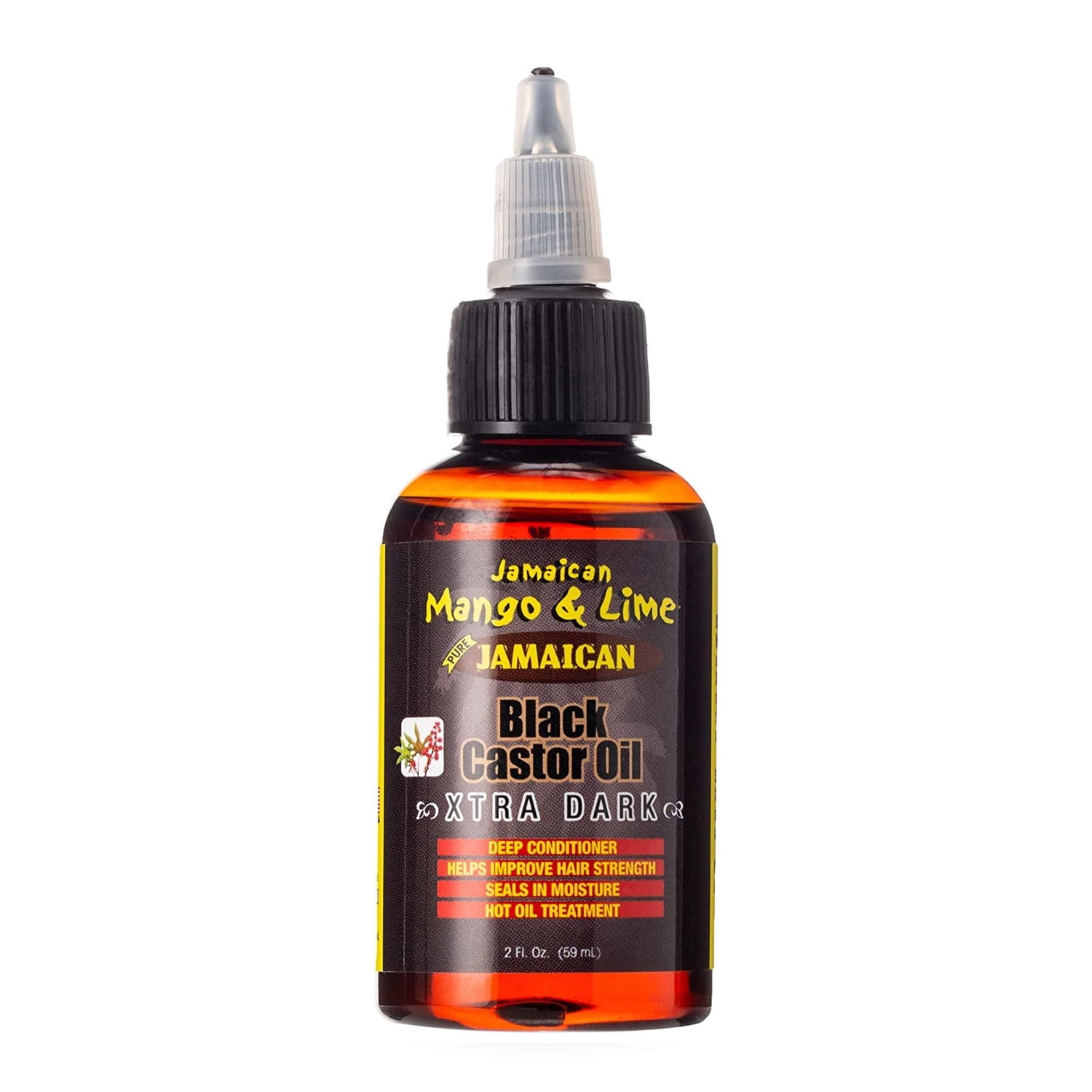 Okay Xtra Dark Black Jamaican Castor Oil Mit Kokosöl - 4 Unzen / 118 Ml Für Haarwachstum
