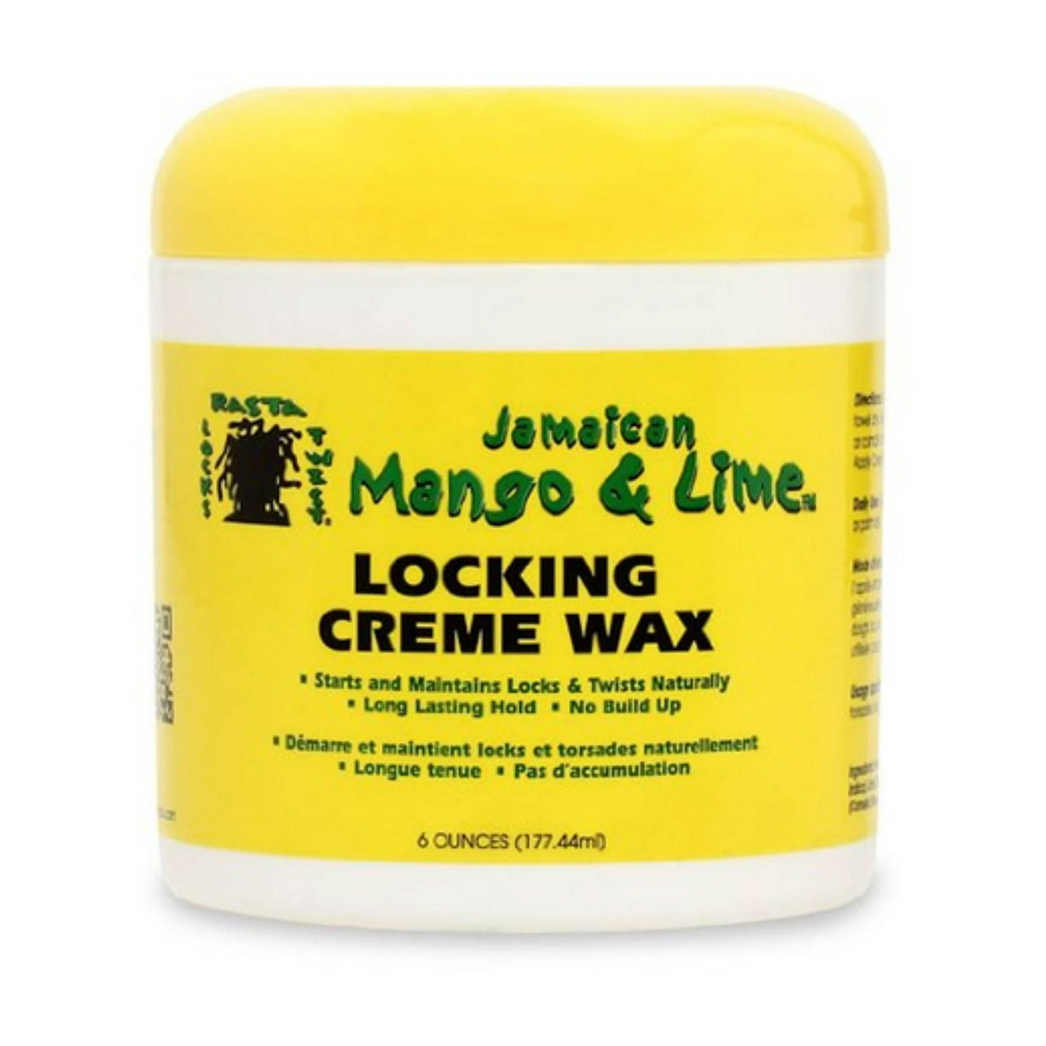 Jamaican Mango & Lime "Locking Creme Wax", 6 Oz