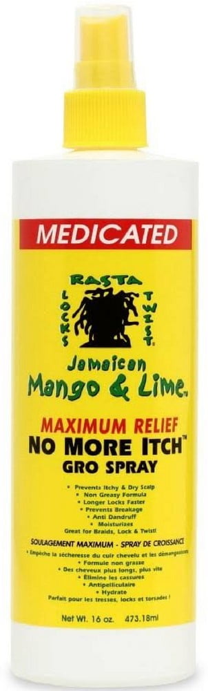 Jamaican Mango & Lime Anti Hair Scalp Treatment, No More Itch Gro