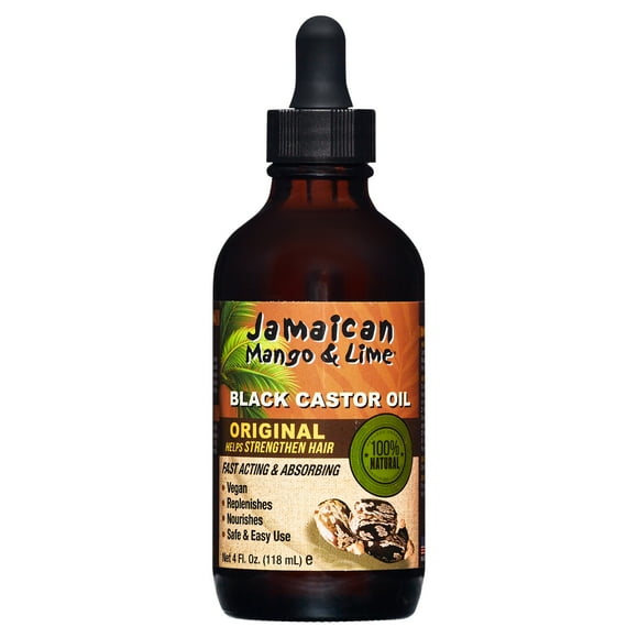 Jamaican Mango & Lime Pure Castor Hair Oil ,4 fl oz