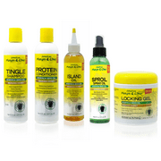Jamaican Mango&Lime Shampoo Conditioner Sproil Spray Island Oil & Locking Gel Set
