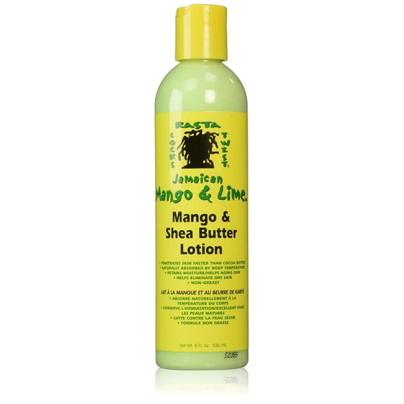 Jamaican Mango & Lime Mango & Shea Butter Lotion 8 Oz