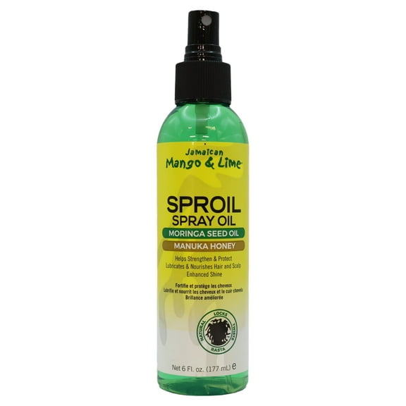 Jamaican Mango Lime "Sproil Spray, Scalp Oil", 6 Oz.