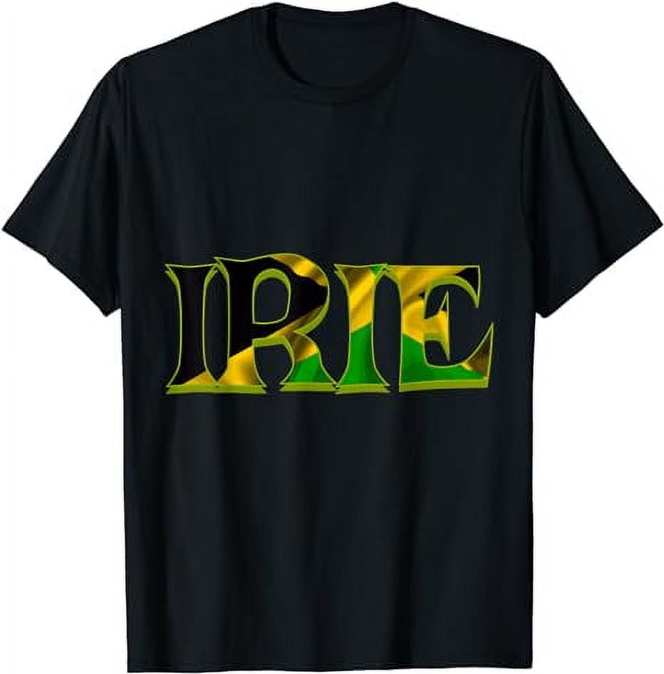 Jamaican Slang T Shirt 'Irie' | Rasta Reggae Jamaican Slang T-Shirt ...