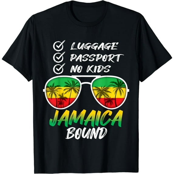Jamaican Travel Vacation Trip Outfit To Jamaica Men Women Funny Creative Graphic T-Shirt