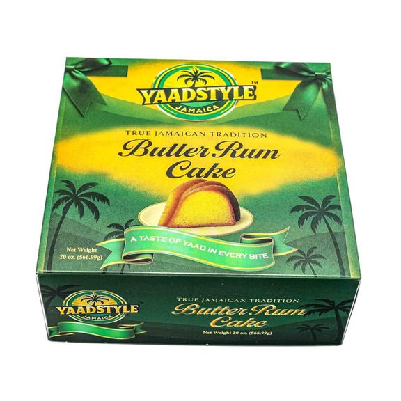 Jamaican YaadStyle Butter Rum Cake 20oz (566g)