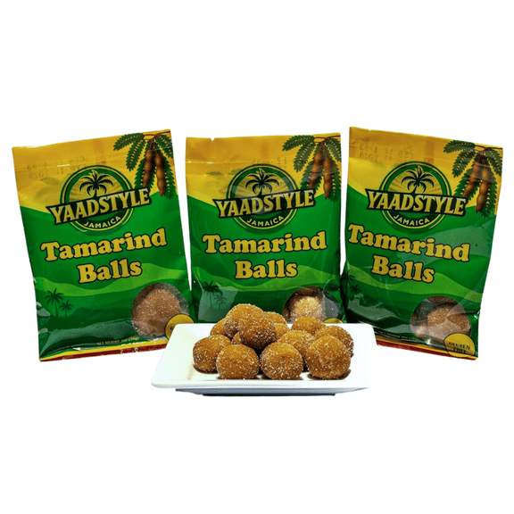 Jamaican Yaadstyle Tamarind Balls Candy 2oz Bags Pack of 3