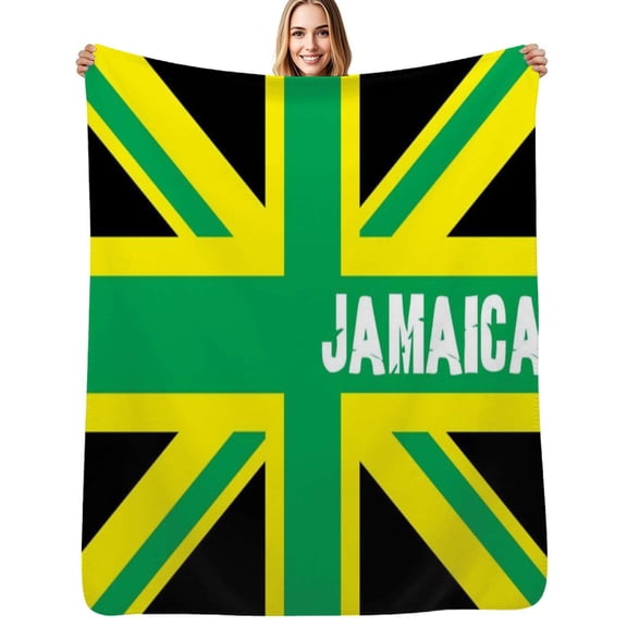 Jamaican, jamaica Soft Blanket Travel Bedding Throws Flannel Bedspread Sofa Bed Cover