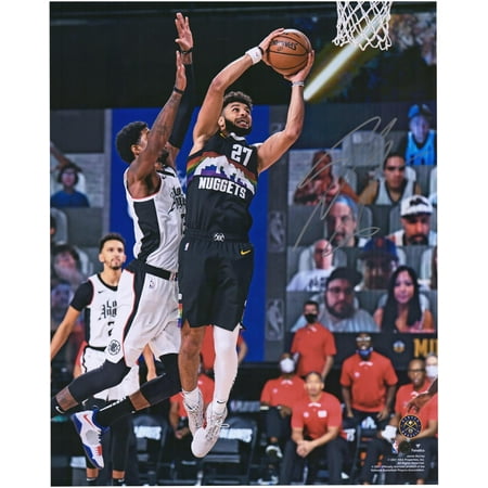 Jamal Murray Denver Nuggets Autographed 16" x 20" Dunk vs. Clippers Photograph - Fanatics Authentic Certified