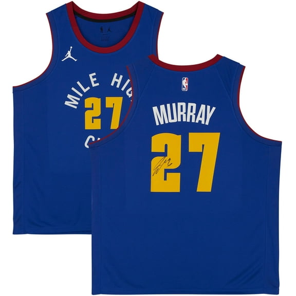 Jamal Murray Denver Nuggets Autographed Jordan Brand 2021 Royal Blue Statement Swingman Jersey - Fanatics Authentic Certified