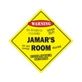 thumbnail image 1 of Jamar's Room Sign Crossing Zone Xing | Indoor/Outdoor | 17" Tall kids bedroom decor door children's name boy girl, 1 of 5