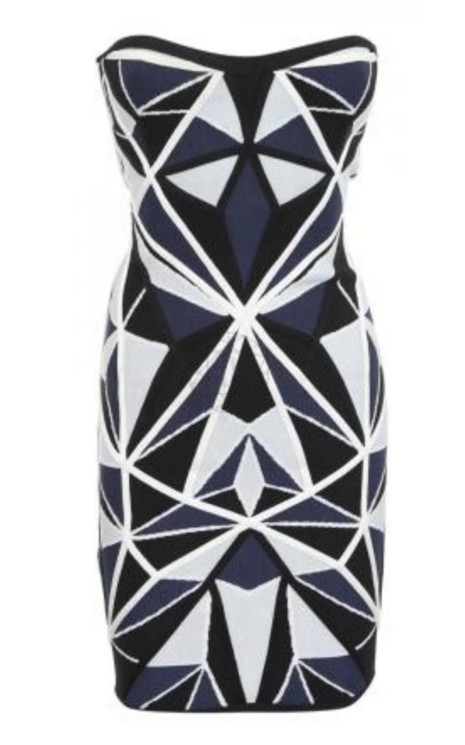 Jamari Geometric Patchwork Jacquard Dress - Walmart.com
