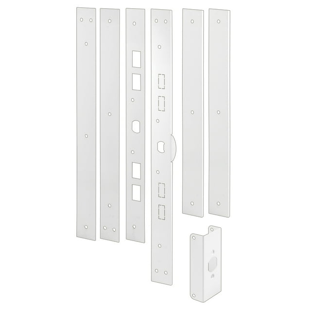 Jamb Repair and Reinforcement Kit, 591/2 in. Installed, Steel