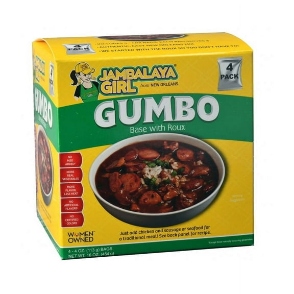 Jambalaya Girl Gumbo 4 oz 4pk