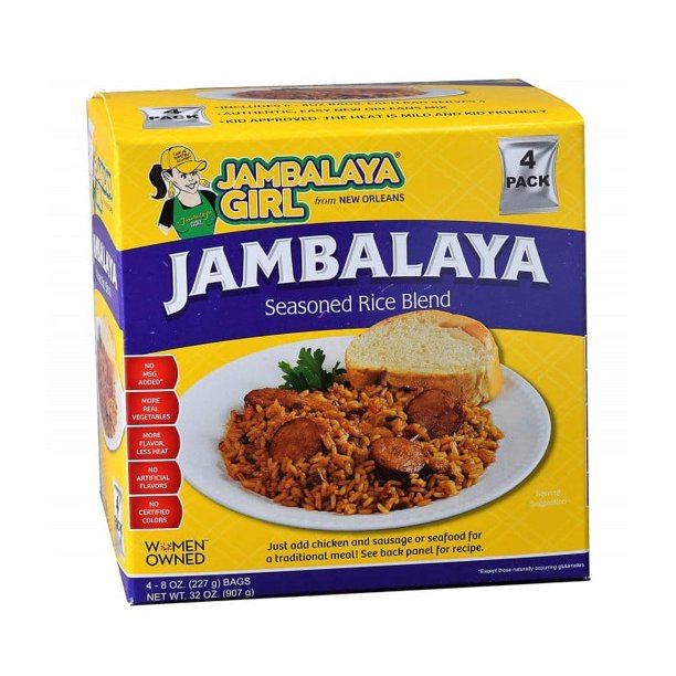 Jambalaya Girl Jambalaya 8 oz 4pk