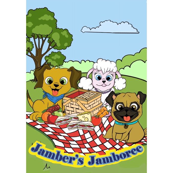 Jamber's Jamboree Coloring Book, Book 1