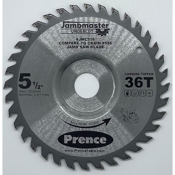 Jambmaster JMC556 Replacement Undercut Jamb Saw Blade Comparable to Crain 556