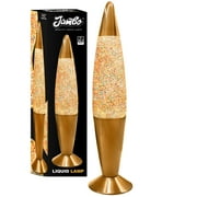 Jambo 16-inch Gold Rainbow Glitter Lamp