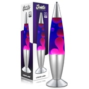 Jambo 16-inch Motion Lamp Blue with Fuchsia/Purple Wax, 16"